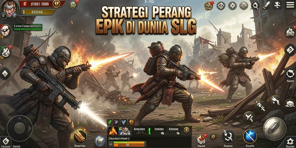 Screenshot gameplay 8768 dengan pertempuran seru dan strategi yang mendebarkan.