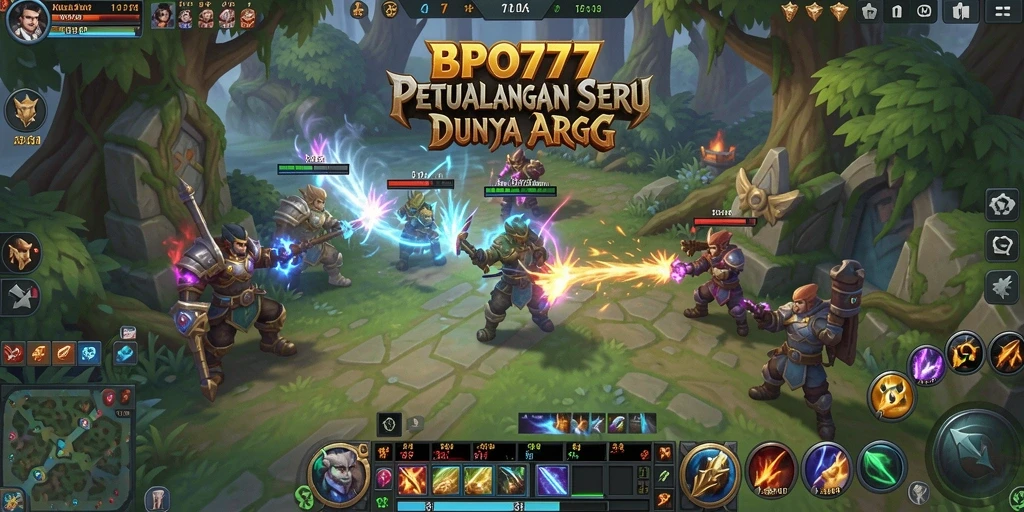 Tampilan gameplay seru di dunia fantasi BPO777.