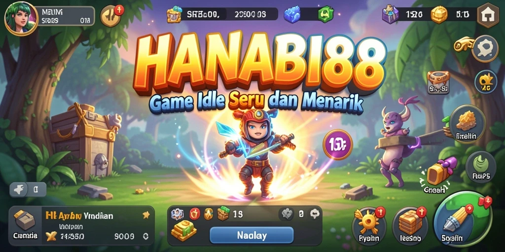 Tampilan gameplay <strong>HANABI88</strong> yang menarik dan menenangkan.