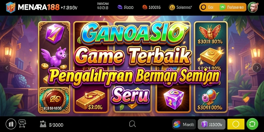 Gameplay MENARA188 yang mendebarkan dengan gulungan berputar.
