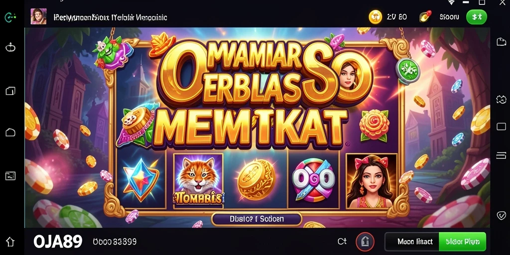 Tampilan gameplay OJA89 yang menarik dan penuh aksi Slot.