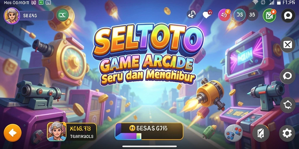 Tampilan gameplay menarik dan seru di SELTOTO.