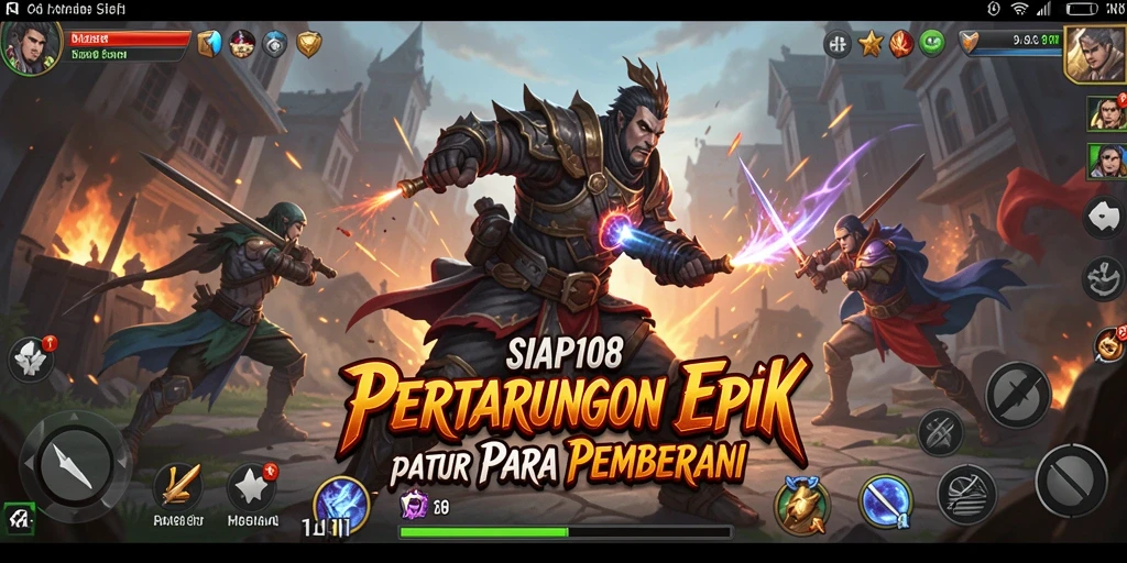 Tampilan aksi pertarungan di SIAP108 yang mendebarkan.