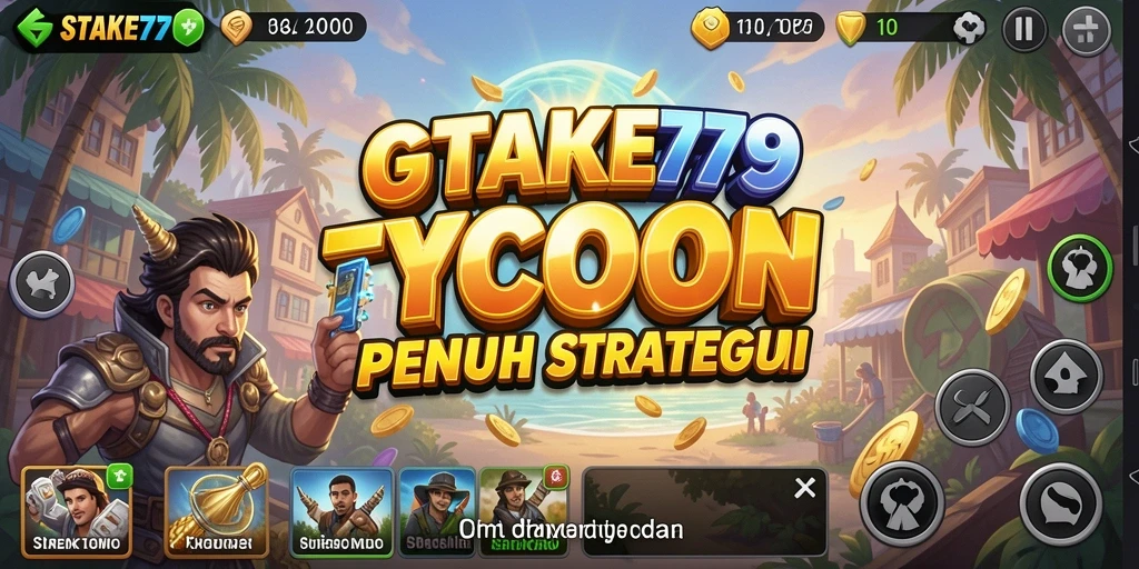 Tampilan gameplay menarik dari STAKE779 yang mencerminkan strategi bisnis.