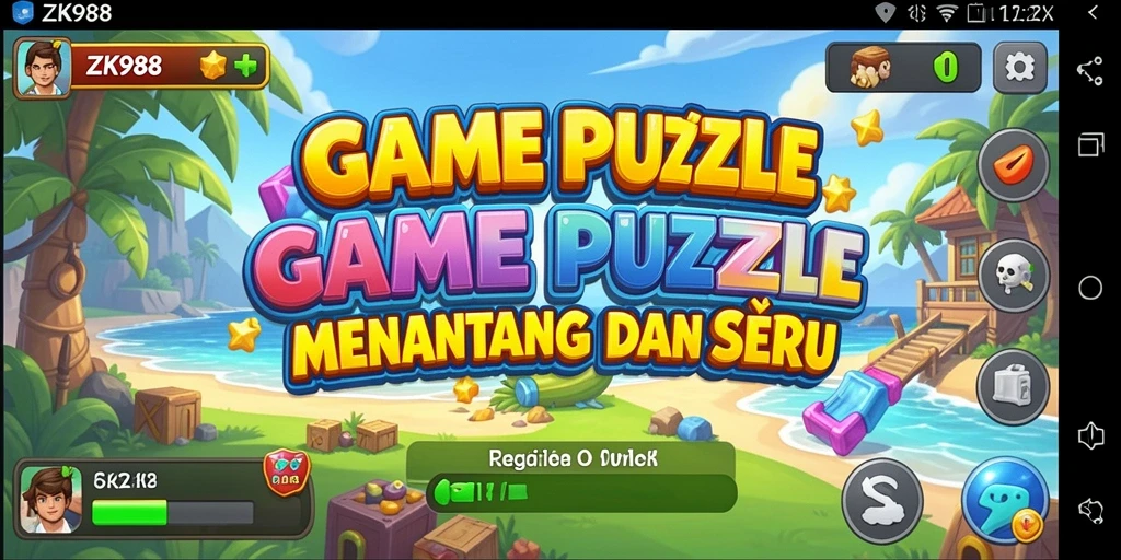 Tampilan gameplay ZK988 yang seru dan menantang.